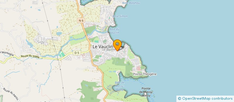 localisation de l'entreprise MADAME DESORMEAUX ADOLPHE à VAUCLIN