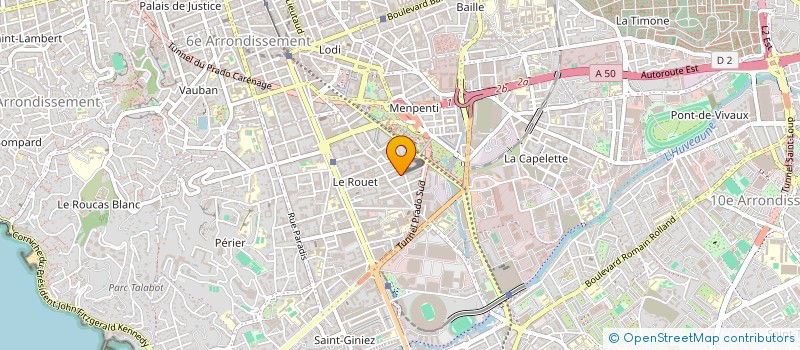 localisation de l'entreprise MADAME DESPOINA KOULOUMPRAKI à MARSEILLE