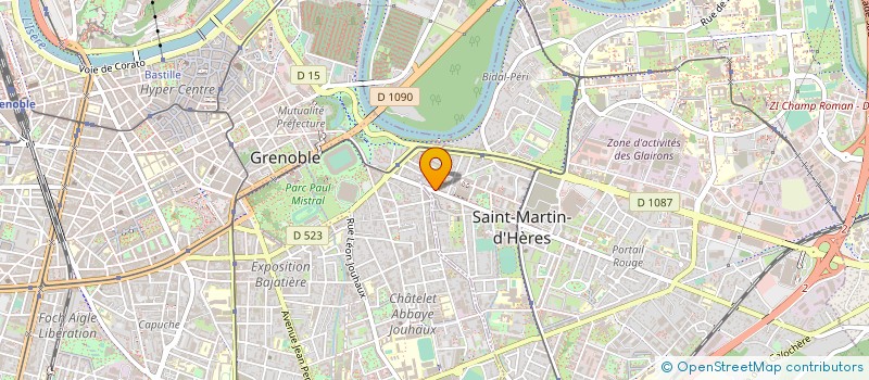 localisation de l'entreprise MADAME DESPOINA POLAKTSIDOU à GRENOBLE