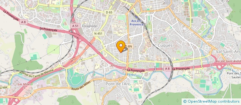 localisation de l'entreprise MADAME DESSISLAVA JIVKOVA à AIX-EN-PROVENCE