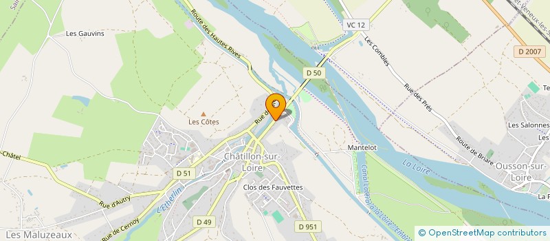 localisation de l'entreprise MADAME DESSY BANKOUSSOU à CHATILLON-SUR-LOIRE
