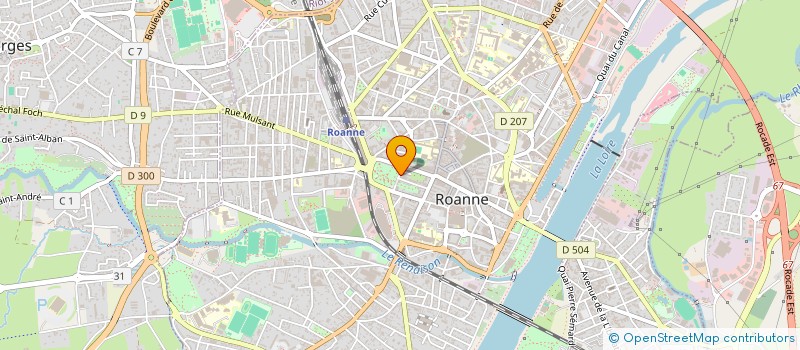 localisation de l'entreprise MADAME DESTINEE FILANKEMBO KEMBI à ROANNE