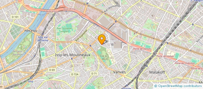 localisation de l'entreprise MADAME DETELINA RIZOVA à ISSY-LES-MOULINEAUX