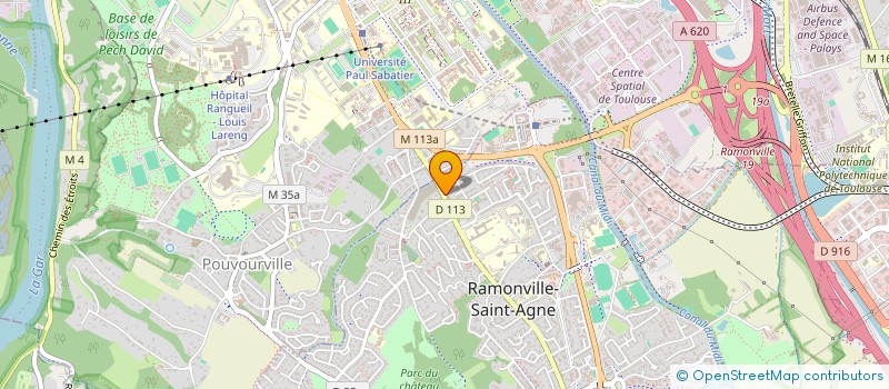 localisation de l'entreprise MADAME DEVI BOISDUR à RAMONVILLE-SAINT-AGNE