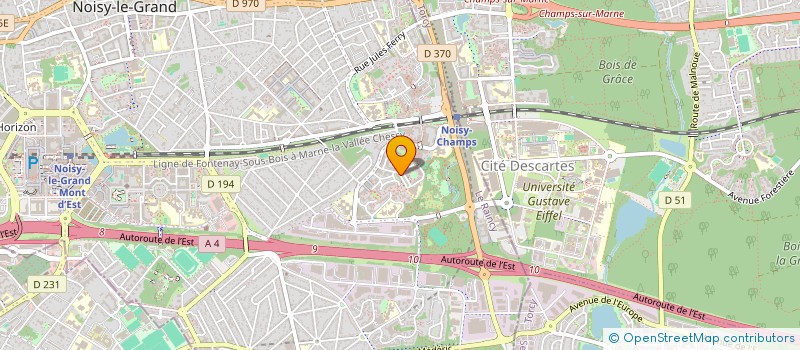 localisation de l'entreprise MADAME DEVIKA BALI  NOISY-LE-GRAND