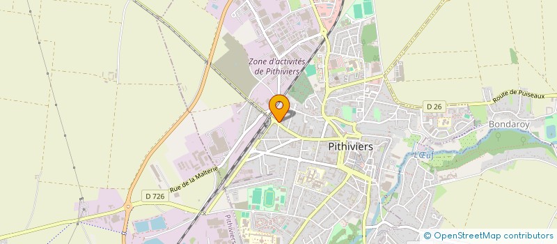 localisation de l'entreprise MADAME DEVLINE SABANGLE à PITHIVIERS