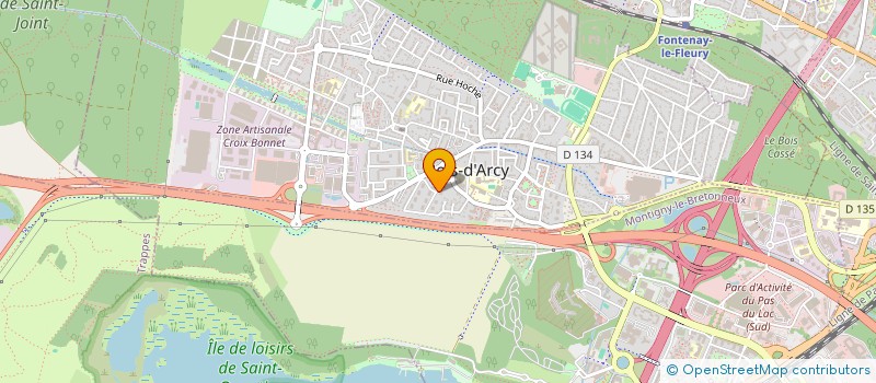 localisation de l'entreprise MADAME DEWEL LY  BOIS-D'ARCY