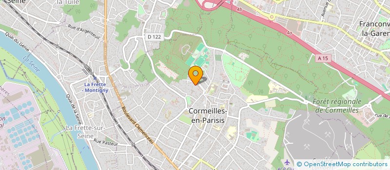 localisation de l'entreprise MADAME DEWI DAHLI à CORMEILLES-EN-PARISIS