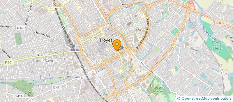 localisation de l'entreprise MADAME DEYA ALACHKAR à TROYES