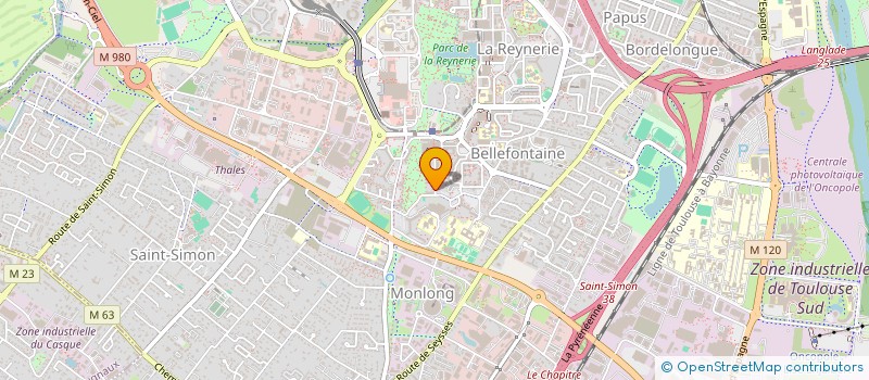 localisation de l'entreprise MADAME DHEKRA HAMIDI à TOULOUSE