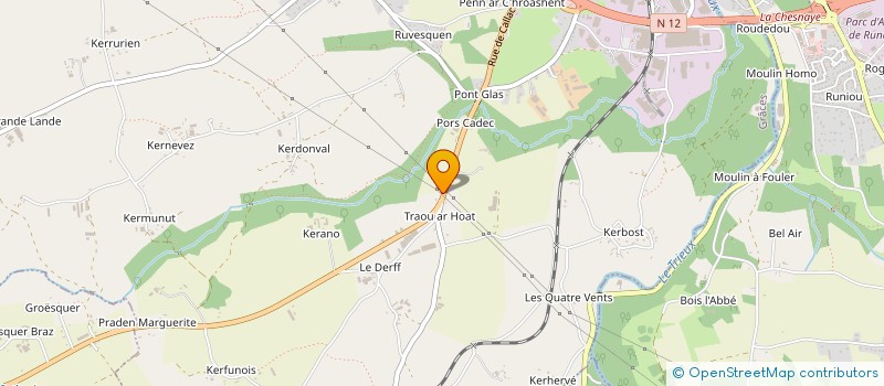 localisation de l'entreprise MADAME DHELIA RAQUINARD  GRACES