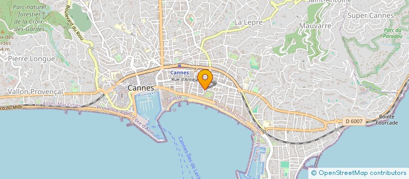 localisation de l'entreprise MADAME DHOHA BEN HAMADI  CANNES