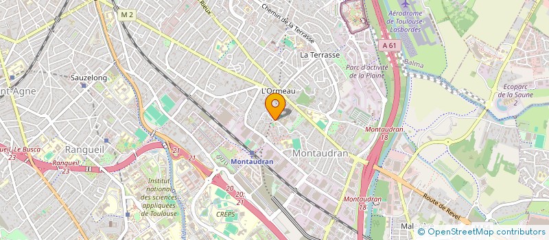 localisation de l'entreprise MADAME DHOIFARDA SAID  TOULOUSE