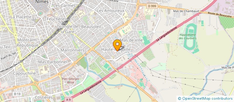 localisation de l'entreprise MADAME DHORIANE DJEBALI à NIMES