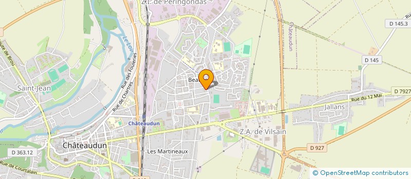 localisation de l'entreprise MADAME DHURATA SINA à CHATEAUDUN