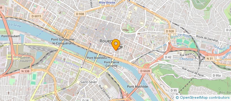 localisation de l'entreprise MADAME DHYNA THOREL à ROUEN