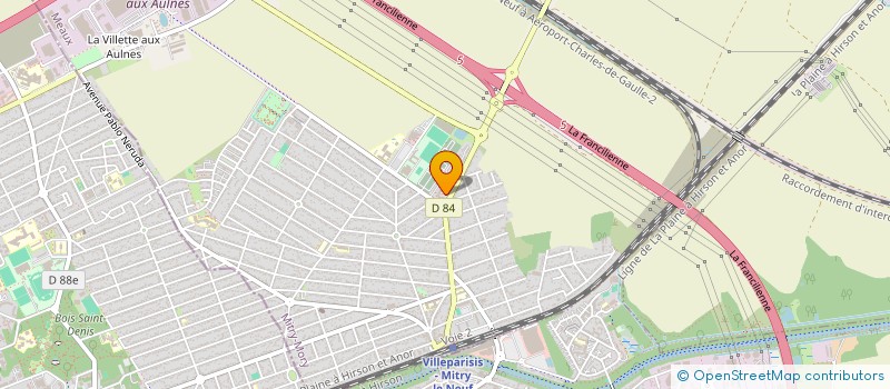 localisation de l'entreprise MADAME DIABOU CISSE  MITRY-MORY