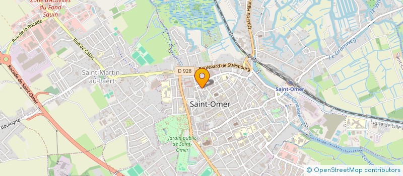 localisation de l'entreprise MADAME DIACONESCU CHIRULESCU  SAINT-OMER