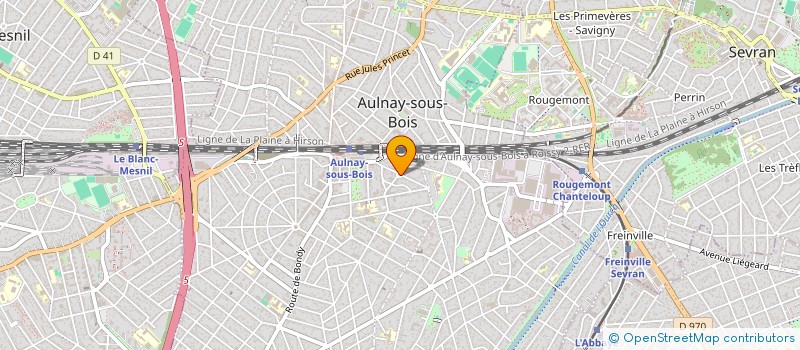 localisation de l'entreprise MADAME DIACOUMBA DIABY à AULNAY-SOUS-BOIS