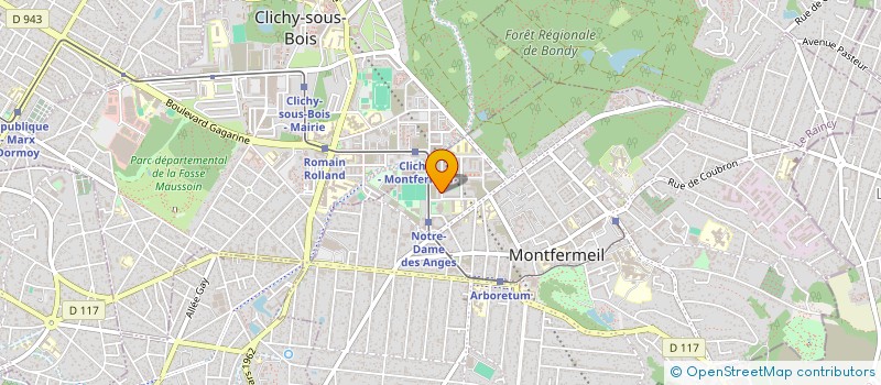 localisation de l'entreprise MADAME DIADJI DIAWARA  MONTFERMEIL