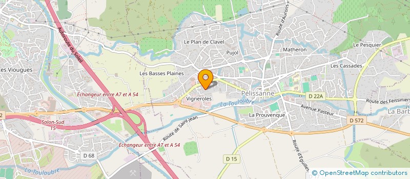 localisation de l'entreprise MADAME DIALA BRISLY à PELISSANNE