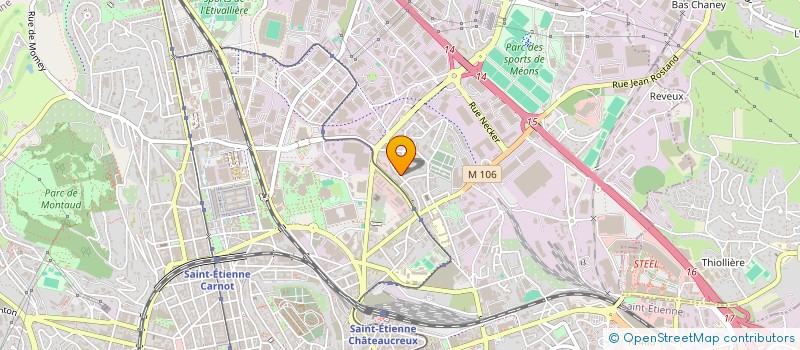 localisation de l'entreprise MADAME DIALLO MAIMOUNATOU  SAINT-ETIENNE