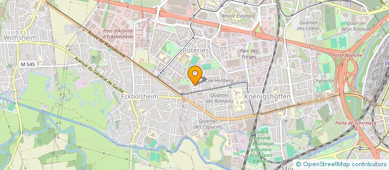 localisation de l'entreprise MADAME DIAMA MBOUP  STRASBOURG