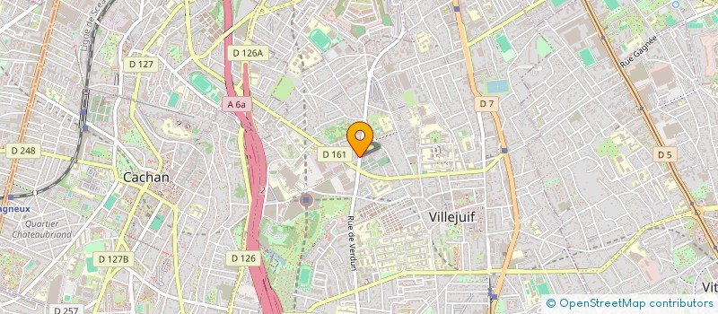 localisation de l'entreprise MADAME DIAMO DIAKHO  VILLEJUIF