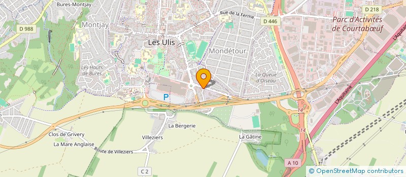 localisation de l'entreprise MADAME DIANA AL AYASS  LES ULIS