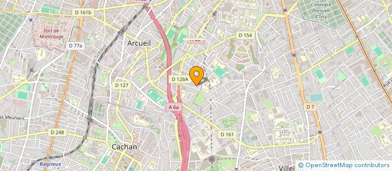 localisation de l'entreprise MADAME DIANA ANDRIAN  ARCUEIL