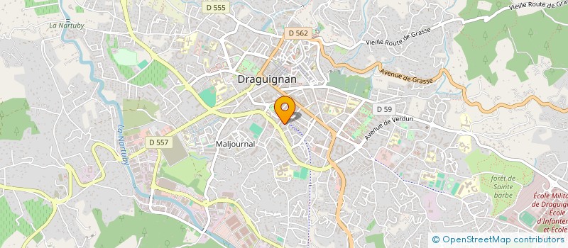 localisation de l'entreprise MADAME DIANA ANTON  DRAGUIGNAN