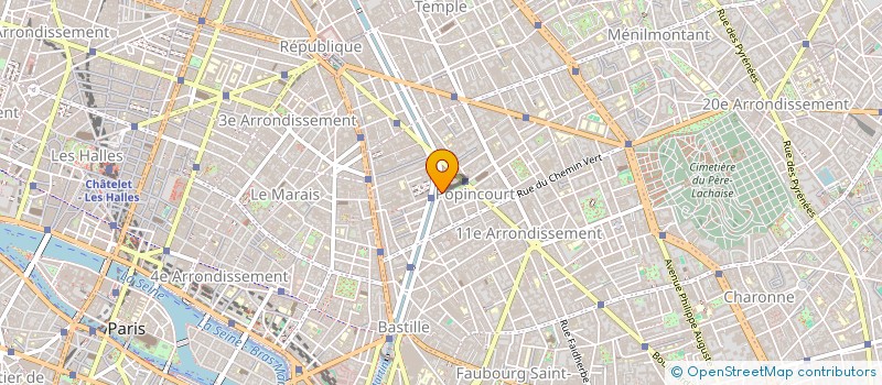 localisation de l'entreprise MADAME DIANA ARENZON  PARIS