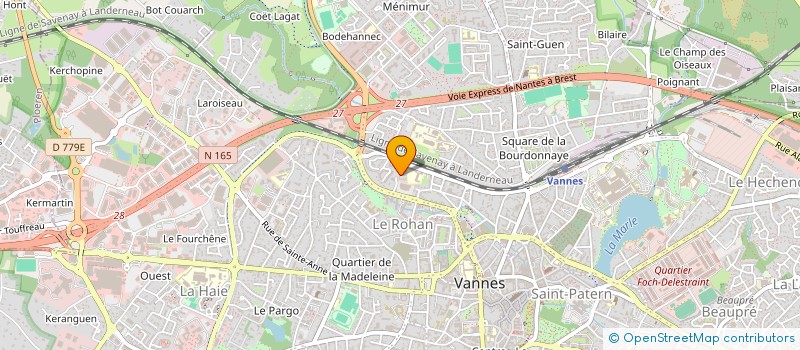 localisation de l'entreprise MADAME DIANA BARRIOS PEREZ à VANNES