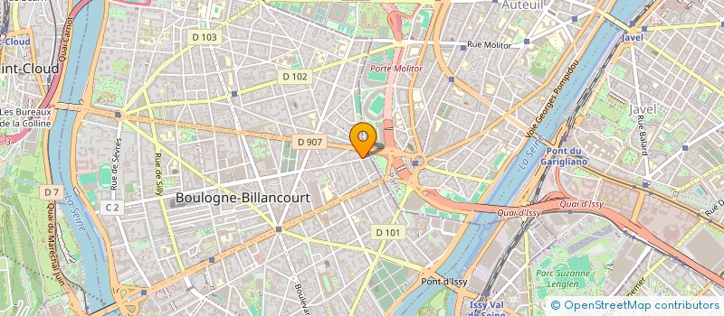 localisation de l'entreprise MADAME DIANA BAZAVLIAK à BOULOGNE-BILLANCOURT