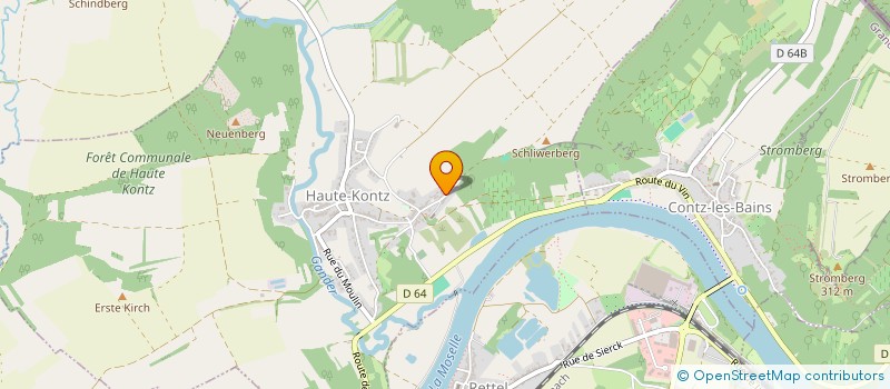 localisation de l'entreprise MADAME DIANA BECKER  MANDEREN-RITZING