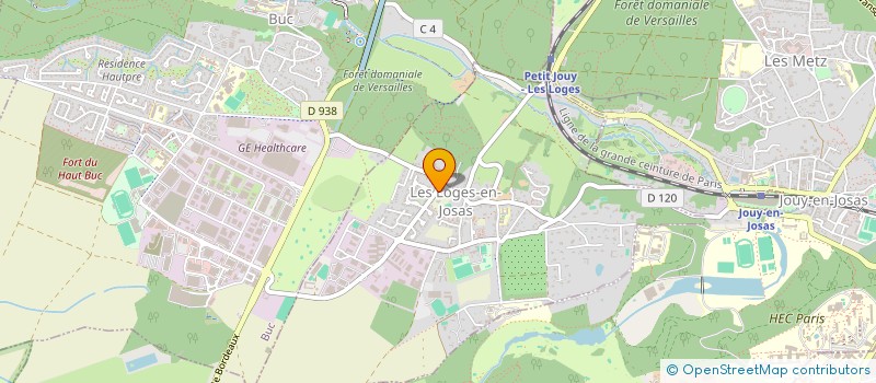 localisation de l'entreprise MADAME DIANA BELLILA  LES LOGES-EN-JOSAS