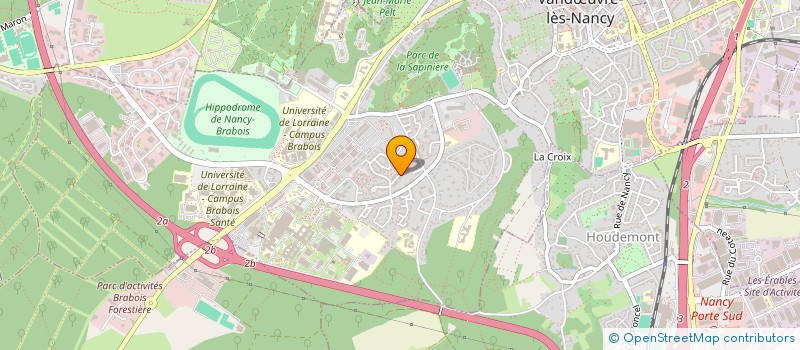 localisation de l'entreprise MADAME DIANA BRAJEVIC  VANDUVRE-LES-NANCY