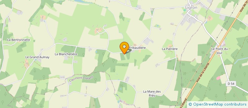 localisation de l'entreprise MADAME DIANA BRISSAULT  LIGRON