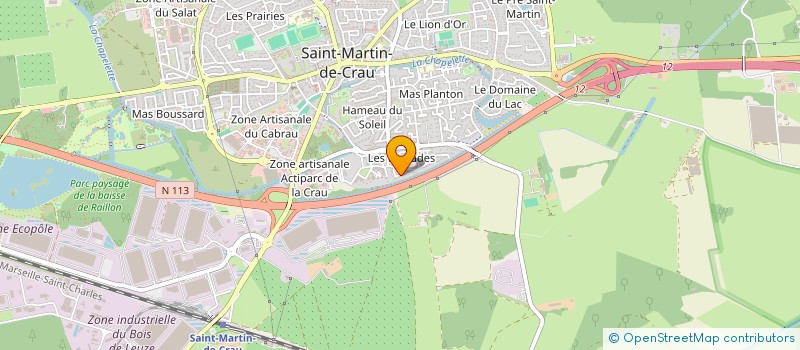 localisation de l'entreprise MADAME DIANA BUFNERU à SAINT-MARTIN-DE-CRAU