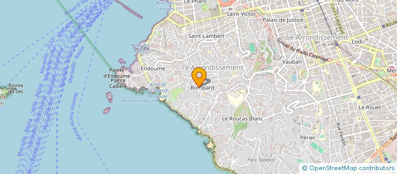 localisation de l'entreprise MADAME DIANA CHARPENTIER à MARSEILLE