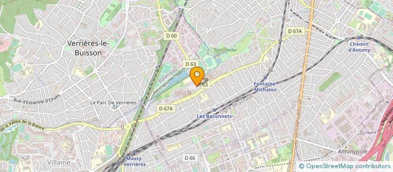 localisation de l'entreprise MADAME DIANA CHISTOL à ANTONY