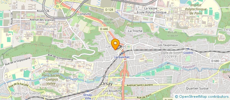 localisation de l'entreprise MADAME DIANA CIRLAN à ORSAY
