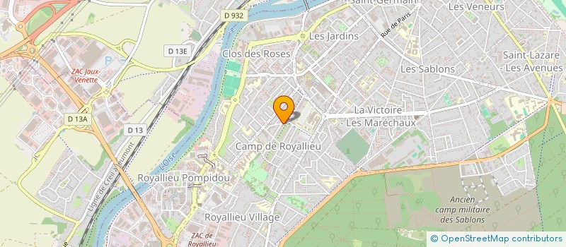 localisation de l'entreprise MADAME DIANA COVA à COMPIEGNE