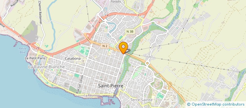 localisation de l'entreprise MADAME DIANA DAMOUR à SAINT-PIERRE