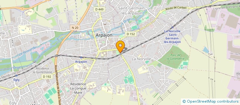 localisation de l'entreprise MADAME DIANA DE LIMA MATOS  LA NORVILLE