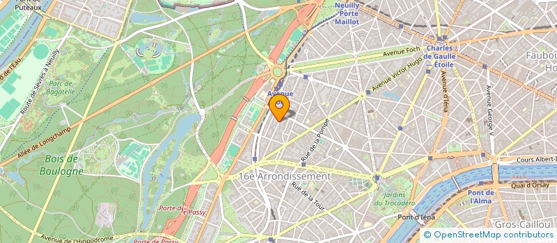 localisation de l'entreprise MADAME DIANA DIACOV  PARIS