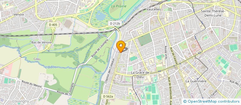 localisation de l'entreprise MADAME DIANA DJEDIDI à CAEN
