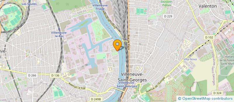 localisation de l'entreprise MADAME DIANA DULIO  VILLENEUVE-LE-ROI