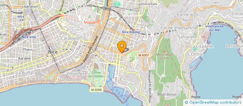 localisation de l'entreprise MADAME DIANA ESQUERRA ET BARA à NICE