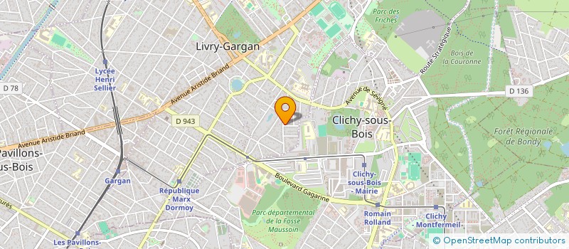 localisation de l'entreprise MADAME DIANA FECHETE  LIVRY-GARGAN